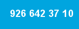 926 642 37 10